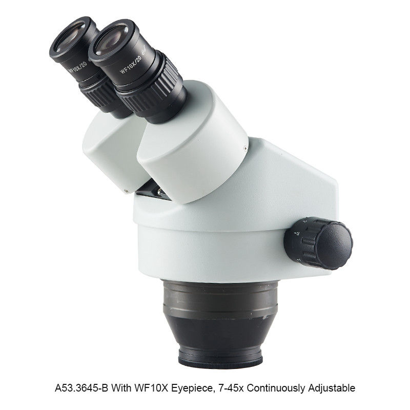 0.7 - 4.5x Pole Stand Zoom Stereo Optical Microscope Opto-edu Binocular A23.3645-B1
