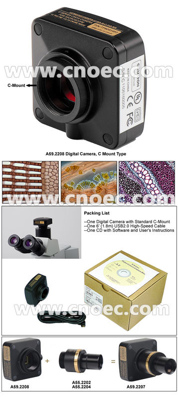 USB 2.0 Digital Camera Microscope Microscope Accessories A59.2208