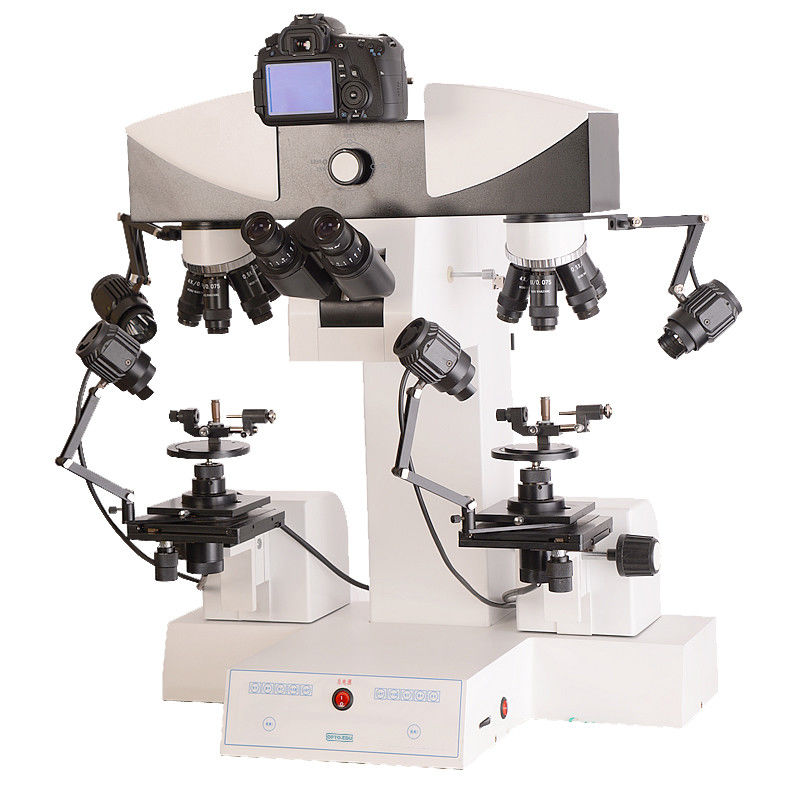 Motorized Digital Forensic Comparison Microscope with 80~240V Wide Range Voltage High Resolution CCD Camera and Motorized Control